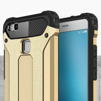 Coque pour Huawei P9 lite (2016), Techsuit, Hybrid Armor, Noire