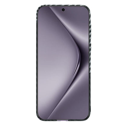 Coque pour Huawei Pura 70 Pro, Techsuit, Carbonite FiberShell, Noir Gris