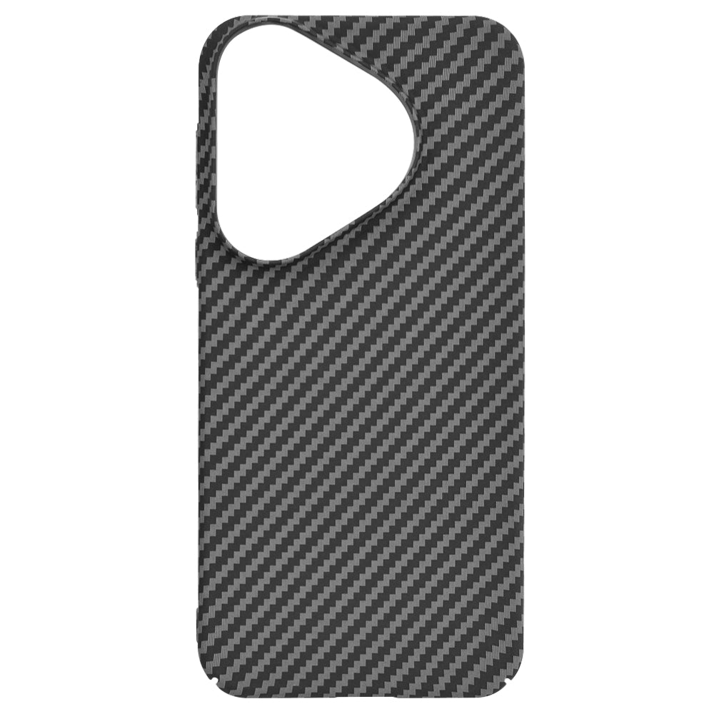 Case for Huawei Pura 70, Techsuit, Carbonite FiberShell, Black