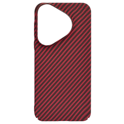 Coque pour Huawei Pura 70, Techsuit, Carbonite FiberShell, Rouge