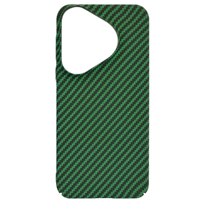 Coque pour Huawei Pura 70, Techsuit, Carbonite FiberShell, Vert