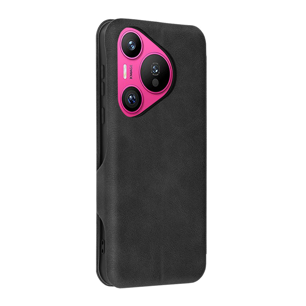 Coque pour Huawei Pura 70, Techsuit, Safe Wallet Plus, Noire