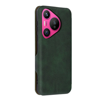 Coque pour Huawei Pura 70, Techsuit, Safe Wallet Plus, Vert