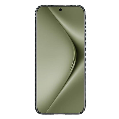 Hülle für Huawei Pura 70 Ultra, Techsuit, Carbonite FiberShell, Schwarz Grau