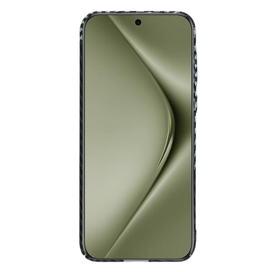 Coque pour Huawei Pura 70 Ultra, Techsuit, Carbonite FiberShell, Noir Gris
