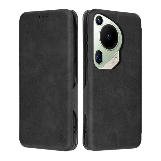 Coque pour Huawei Pura 70 Ultra, Techsuit, Safe Wallet Plus, Noire