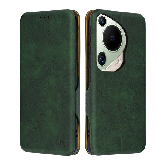 Coque pour Huawei Pura 70 Ultra, Techsuit, Safe Wallet Plus, Vert