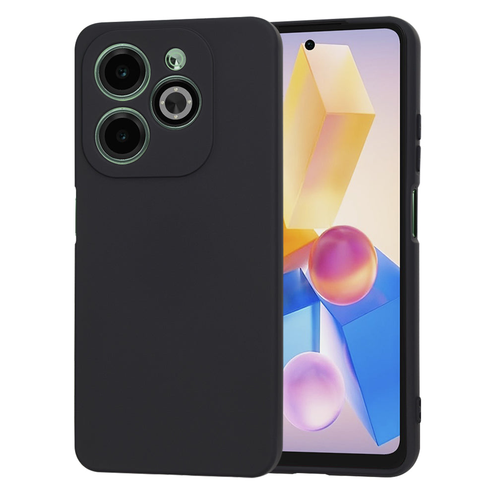 Hülle für Infinix Hot 40i, Techsuit, SoftFlex, Schwarz