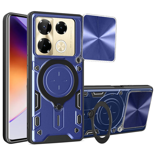 Hülle für Infinix Note 40 Pro+, Techsuit, CamGuard Pro, Blau