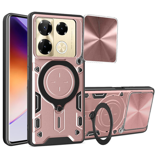Hülle für Infinix Note 40 Pro+, Techsuit, CamGuard Pro, Roségold