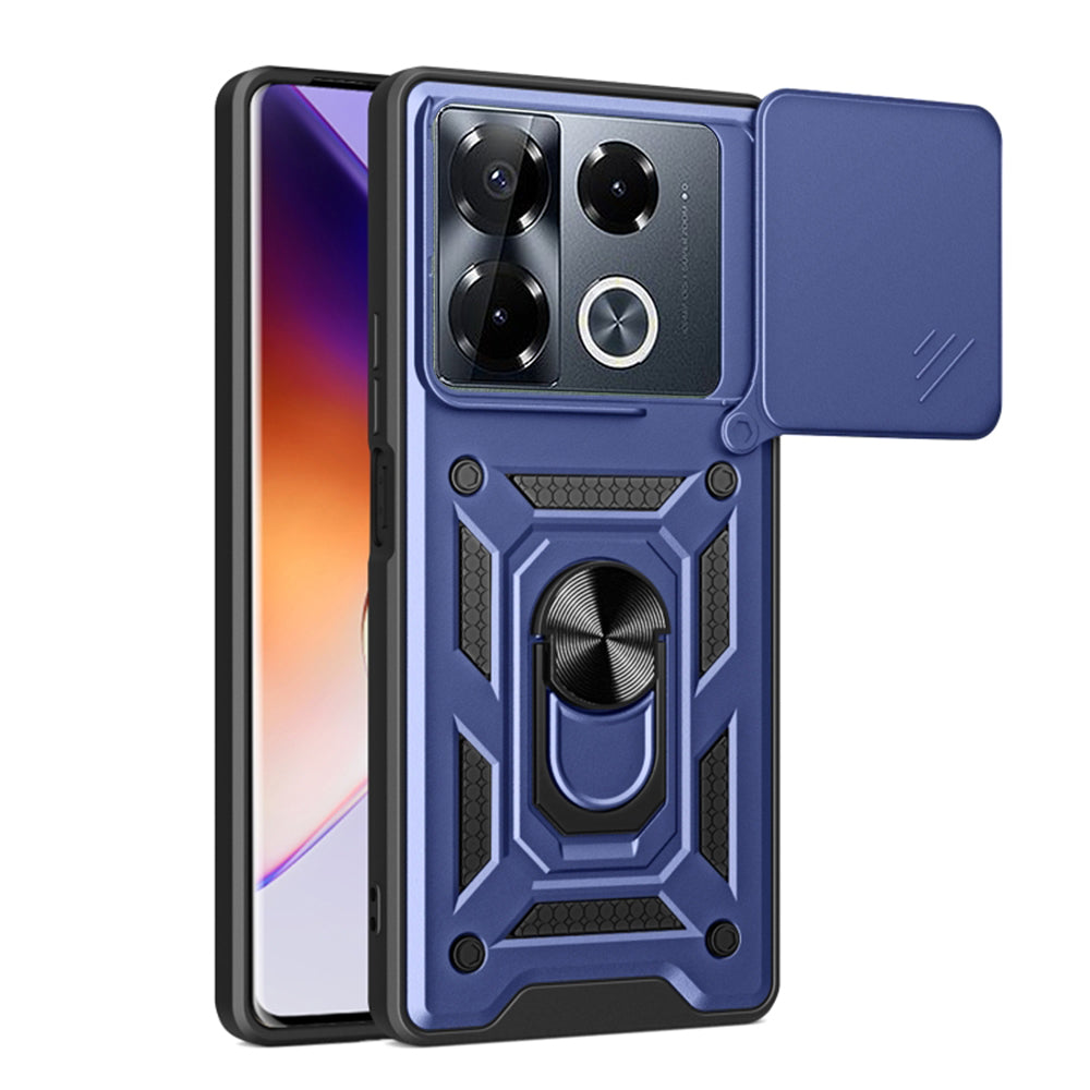 Hülle für Infinix Note 40 Pro+, Techsuit, CamShield, Blau