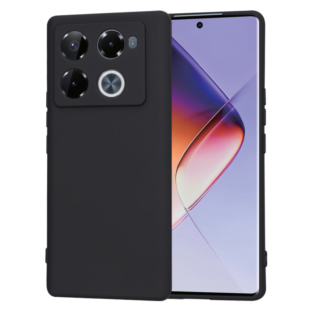 Hülle für Infinix Note 40 Pro+, Techsuit, SoftFlex, Schwarz