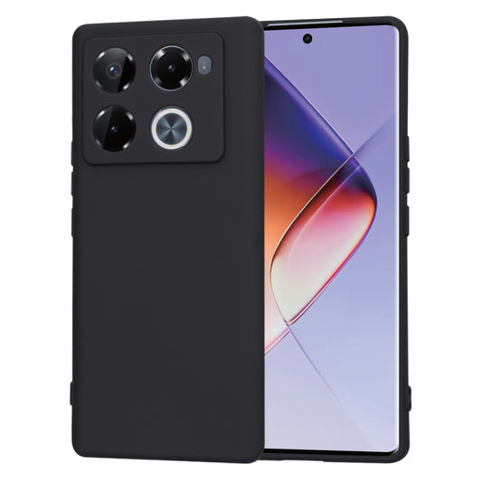 Hülle für Infinix Note 40 Pro+, Techsuit, SoftFlex, Schwarz