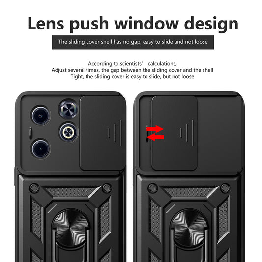 Hülle für Infinix Smart 8 / Hot 40i, Techsuit, CamShield, Grün