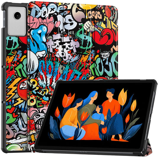 Étui pour Lenovo Idea Tab Plus, Techsuit, FoldPro Urban Vibe, Multicolore