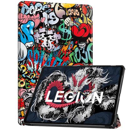Étui pour Lenovo Legion Y700 (2025), Techsuit, FoldPro Urban Vibe, Multicolore