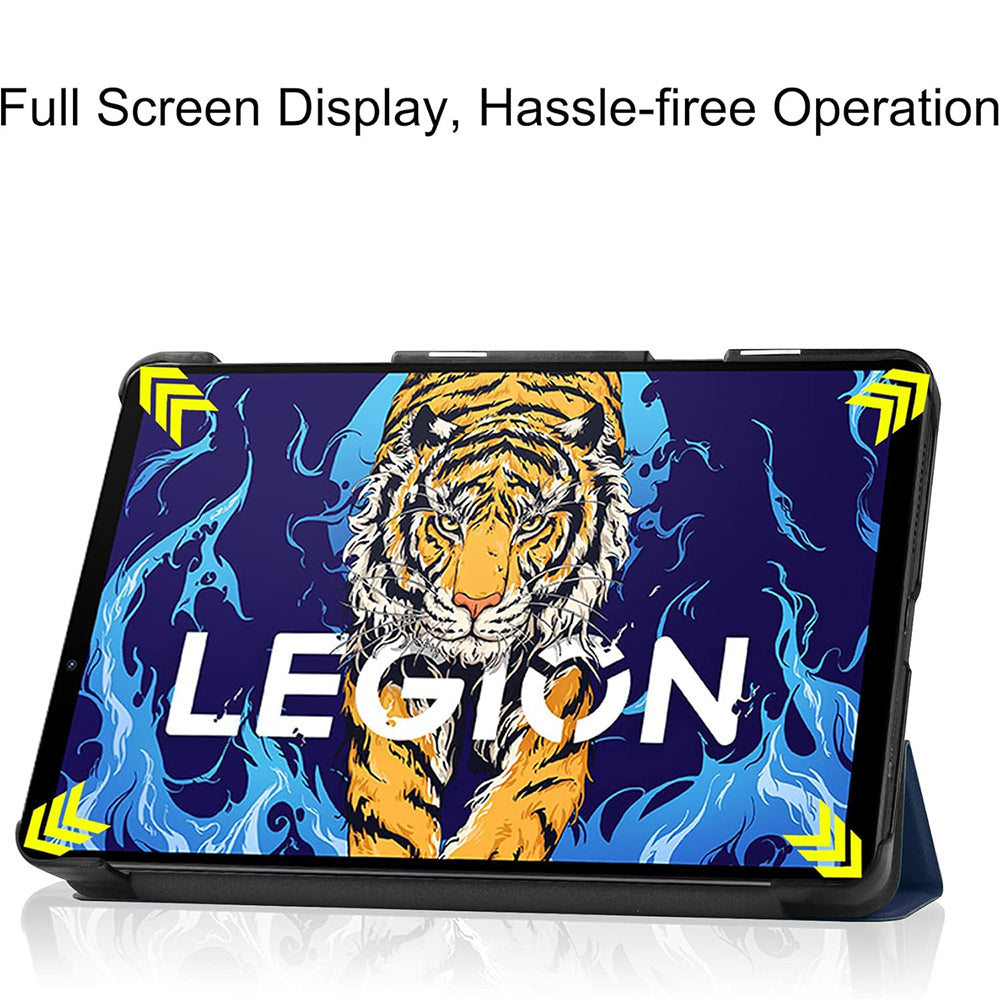 Housse pour Lenovo Legion Y700 (Gen 5), Techsuit, FoldPro, Bleue