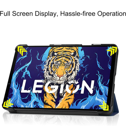 Housse pour Lenovo Legion Y700 (Gen 5), Techsuit, FoldPro, Bleue