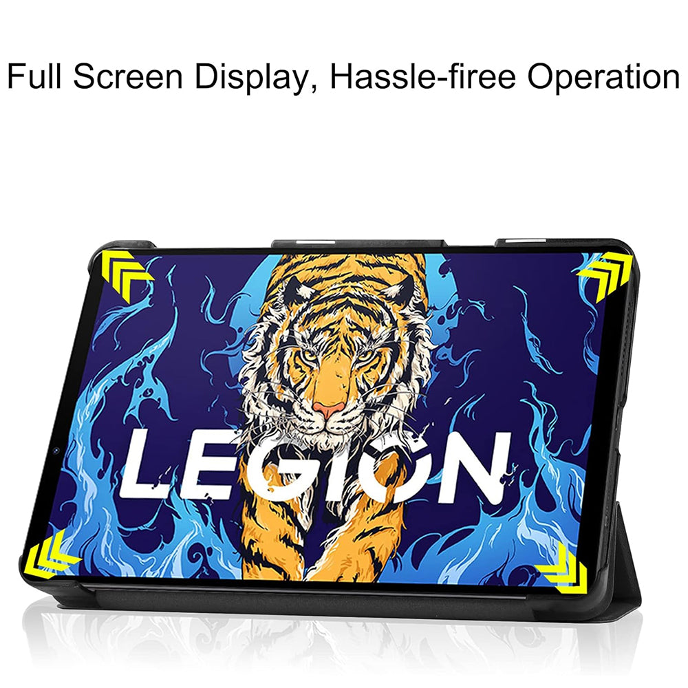 Hülle für Lenovo Legion Y700 (Gen 5), Techsuit, FoldPro, Schwarz