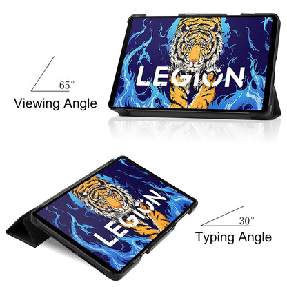 Hülle für Lenovo Legion Y700 (Gen 5), Techsuit, FoldPro, Schwarz