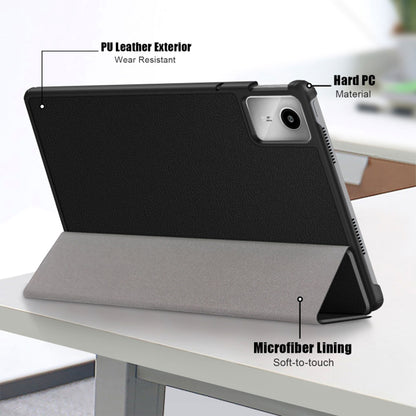 Hülle für Lenovo Tab M11, Techsuit, FoldPro Butterfly, Mehrfarbig
