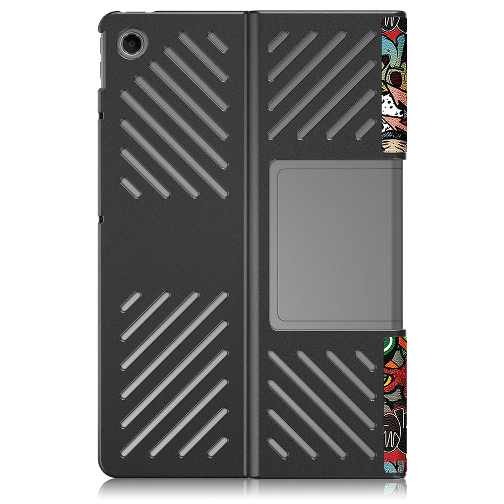 Housse pour Lenovo Tab Plus 11,5 pouces, Techsuit, FoldPro Urban Vibe, Multicolore