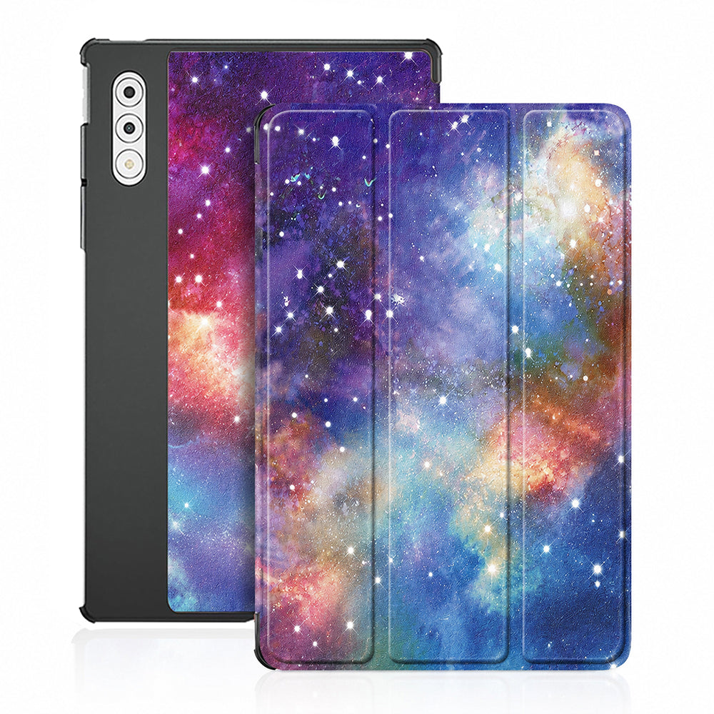 Housse pour Lenovo Yoga Tab Plus, Techsuit, FoldPro Galaxy, Multicolore