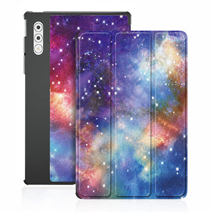 Housse pour Lenovo Yoga Tab Plus, Techsuit, FoldPro Galaxy, Multicolore