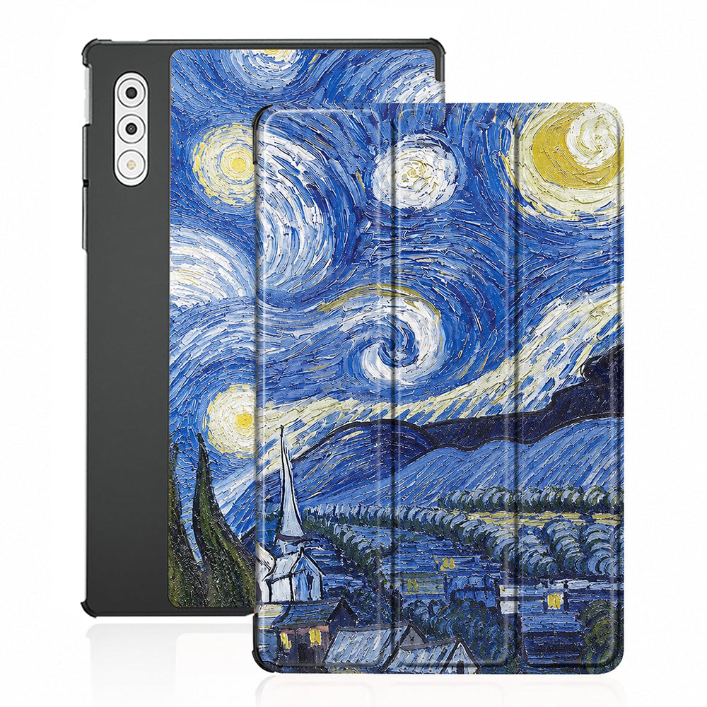 Case for Lenovo Yoga Tab Plus, Techsuit, FoldPro Starry Night, Multicolor