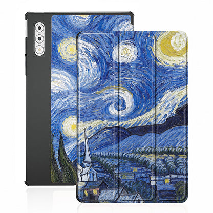 Case for Lenovo Yoga Tab Plus, Techsuit, FoldPro Starry Night, Multicolor