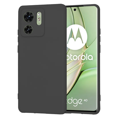 Hülle für Motorola Edge (2023) / Edge 40, Techsuit, SoftFlex, Schwarz