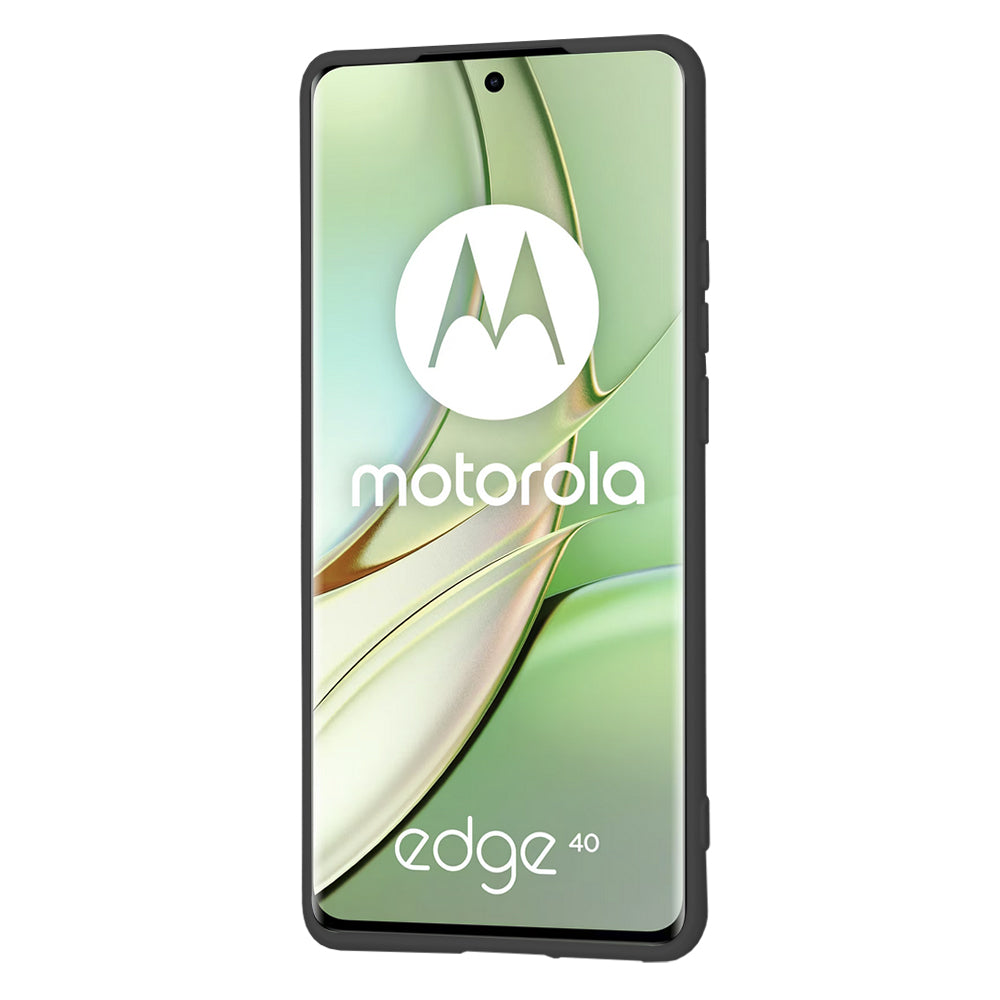 Hülle für Motorola Edge (2023) / Edge 40, Techsuit, SoftFlex, Schwarz
