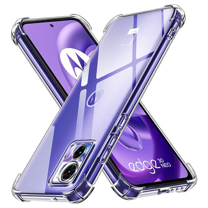 Coque pour Motorola Edge 30 Neo, Techsuit, Anti-choc Claire, Transparente