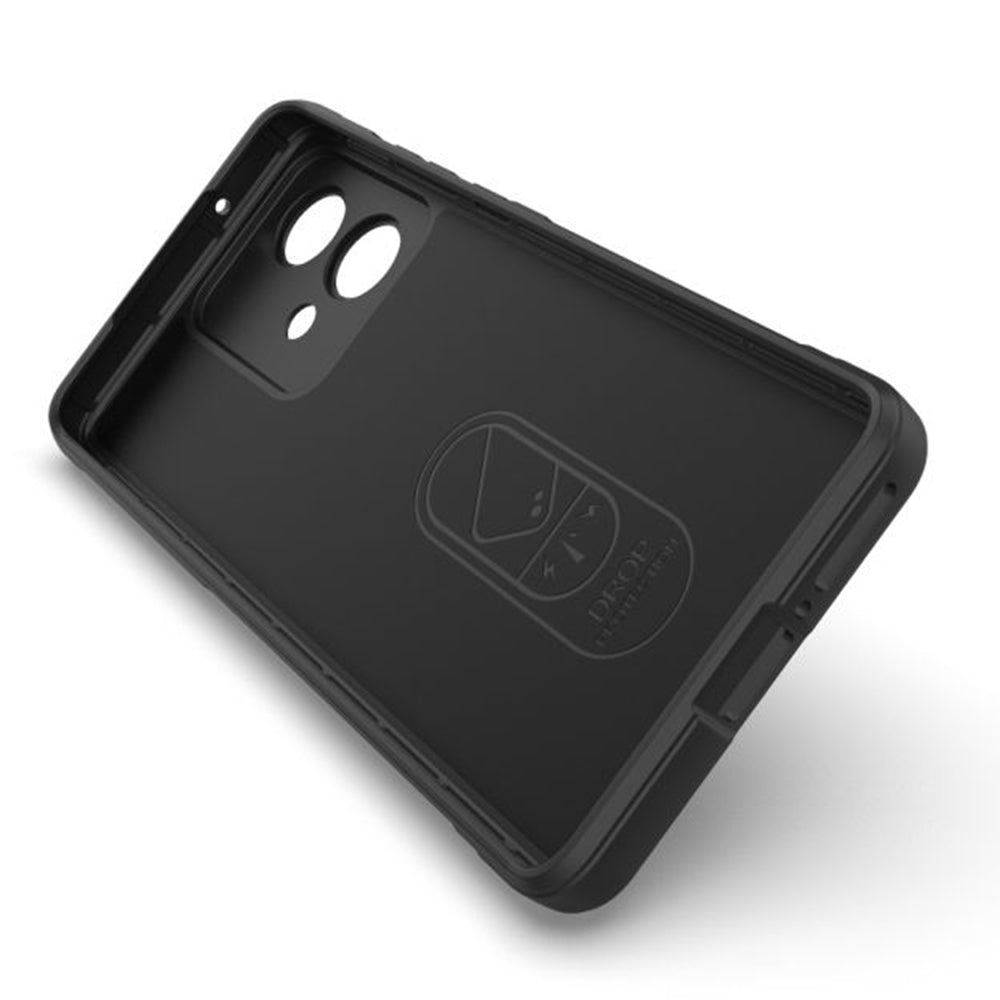 Hülle für Motorola Edge 40 Neo, Techsuit, Magic Shield, Schwarz