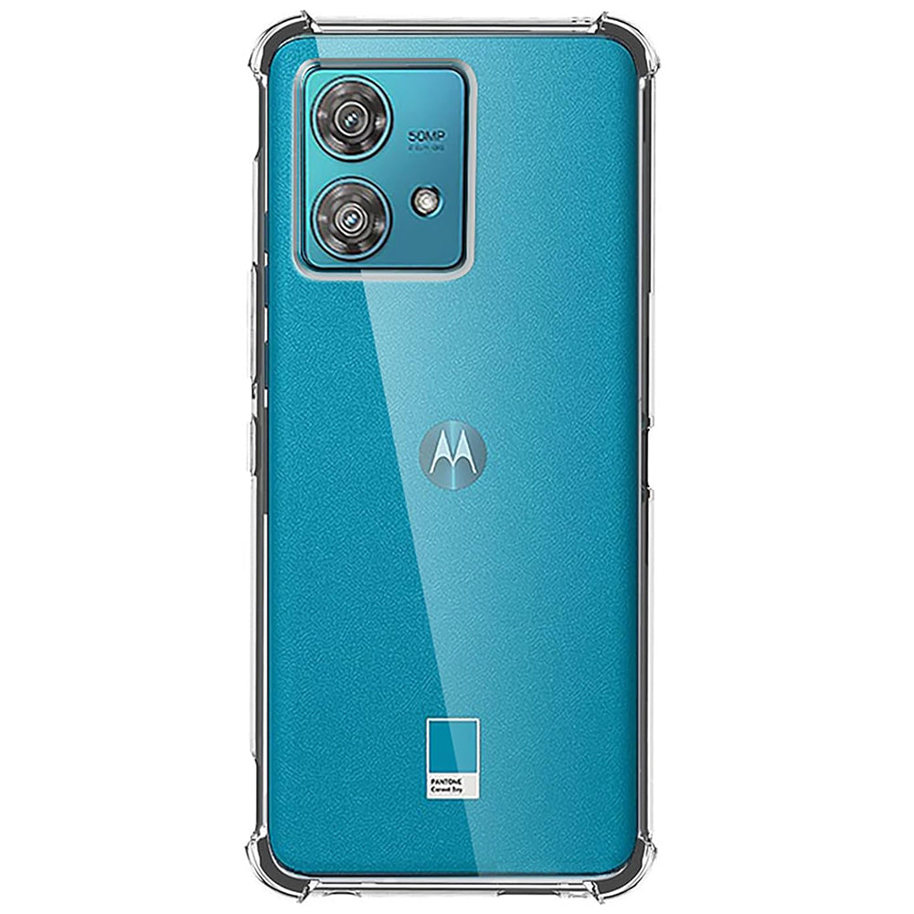 Coque pour Motorola Edge 40 Neo, Techsuit, Anti-choc Claire, Transparente