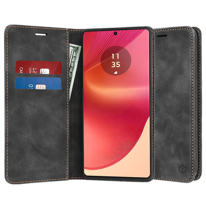 Hülle für Motorola Edge 50 Fusion, Techsuit, Confy, Schwarz