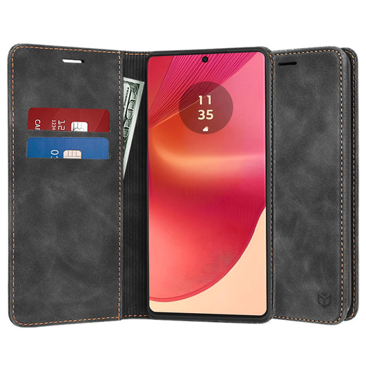 Hülle für Motorola Edge 50 Fusion, Techsuit, Confy, Schwarz