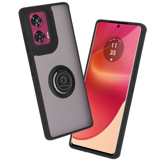Hülle für Motorola Edge 50 Fusion, Techsuit, Glinth, Schwarz