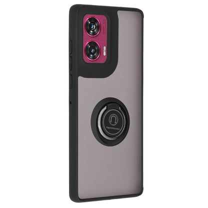 Coque pour Motorola Edge 50 Fusion, Techsuit, Glinth, Noire