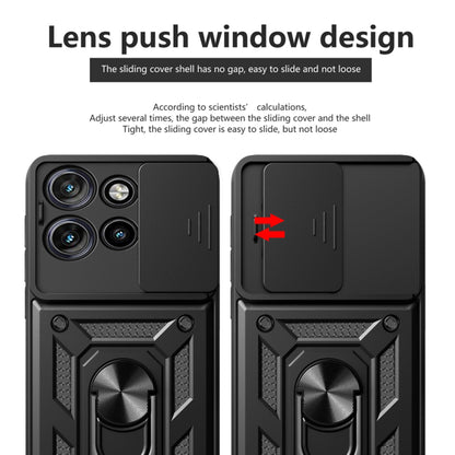 Hülle für Motorola Edge 50 Neo, Techsuit, CamShield, Schwarz