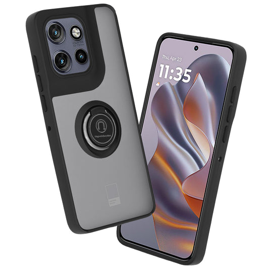 Hülle für Motorola Edge 50 Neo, Techsuit, Glinth, Schwarz