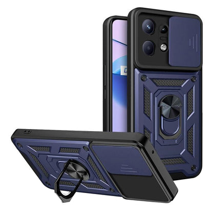 Coque pour Motorola Edge 50 Pro, Techsuit, CamShield, Bleue