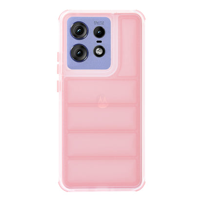 Coque pour Motorola Edge 50 Pro, Techsuit, Wave Shield, Rose