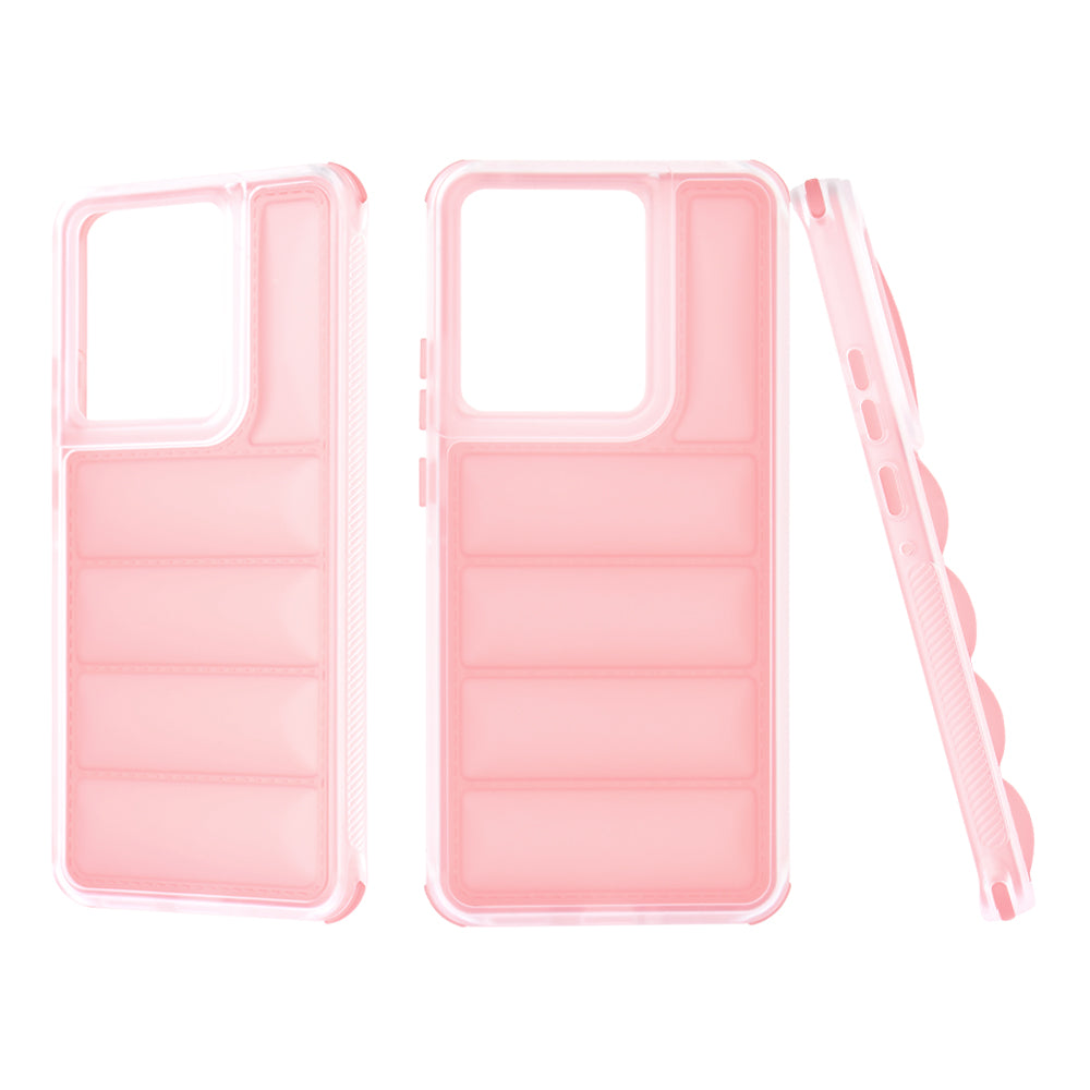 Coque pour Motorola Edge 50 Pro, Techsuit, Wave Shield, Rose