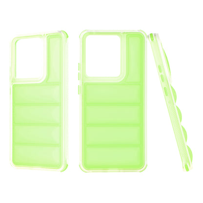 Coque pour Motorola Edge 50 Pro, Techsuit, Wave Shield, Vert