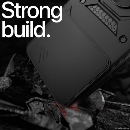 Hülle für Motorola Edge 60 Fusion / Edge 60, Techsuit, CamShield, Schwarz