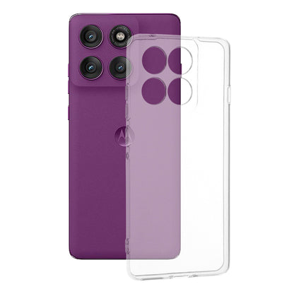 Coque pour Motorola Edge 60 Pro, Techsuit, Claire, Transparente