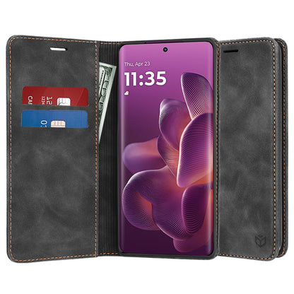 Hülle für Motorola Edge 60 Pro, Techsuit, Confy, Schwarz
