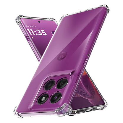 Coque pour Motorola Edge 60 Pro, Techsuit, Antichoc Claire, Transparente