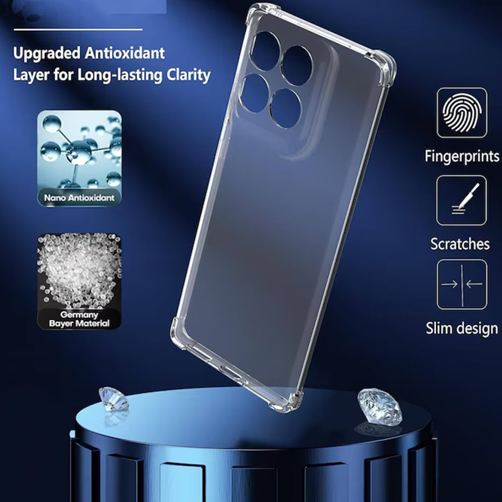 Coque pour Motorola Edge 60 Pro, Techsuit, Antichoc Claire, Transparente